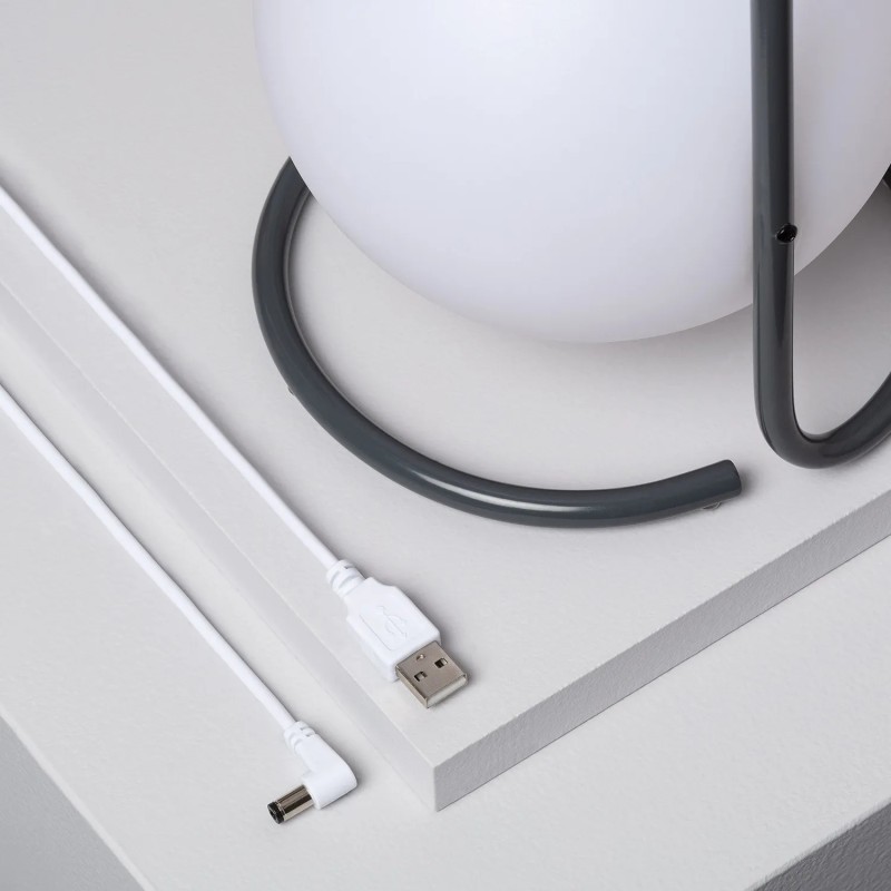 Lampa Stołowa Zewnętrzna LED z Akumulatorem