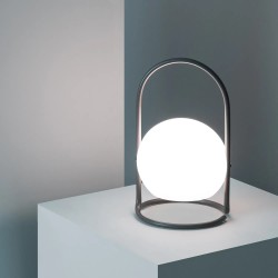 Świecąca Lampka stołowa do sypialni akumulatorowa