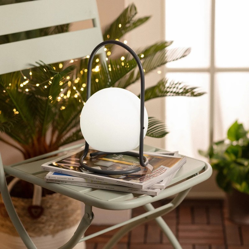 Lampa Stołowa Zewnętrzna LED z Akumulatorem