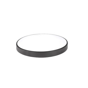 Duża lampa sufitowa LED 11360 lm czarna
