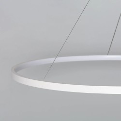 Lampa Wisząca okrągła 100cm LED 30W Ring 3 Barwy Świecenia do pokoju młodzieżowego