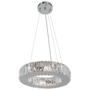 WINDSOR 6350/4 lampa dekoracyjna chrom kryształ WINDSOR 6350/4 lampa dekoracyjna chrom kryształ