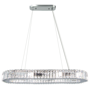 WINDSOR 6350/8 chromowana lampa z kryształami WINDSOR 6350/8 chromowana lampa z kryształami