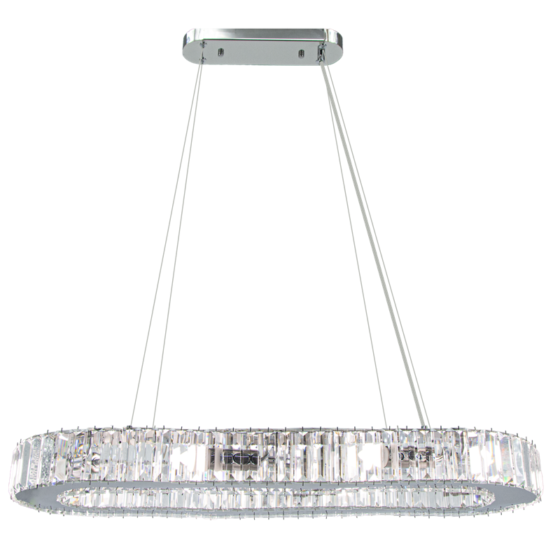 WINDSOR 6350/8 chromowana lampa z kryształami WINDSOR 6350/8 chromowana lampa z kryształami