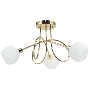 lampa sufitowa złota 60 cm AURORA