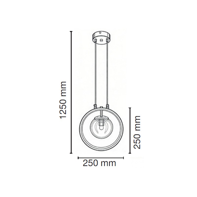 lampa NOVA E14 z dodatkowym LED złota lampa NOVA E14 z dodatkowym LED złota