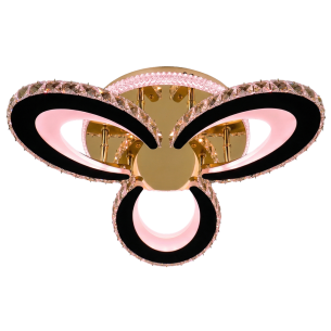 plafon glamour CORONA złoty czarny plafon glamour CORONA złoty czarny