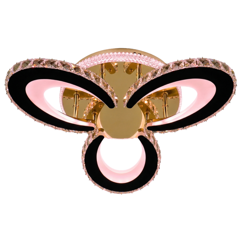plafon glamour CORONA złoty czarny plafon glamour CORONA złoty czarny