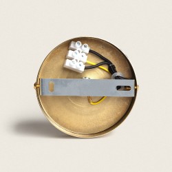 zawieszenie lampy widok od strony podłączenia