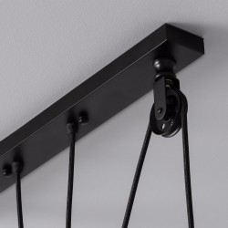 Mocowanie Lampy wiszącej w kolorze czarnym