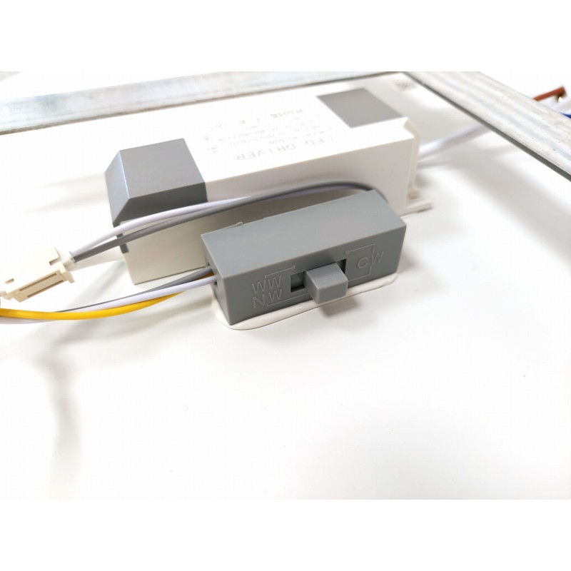 zasilacz Plafonu sufitowego LED CCT złoty okrągły 40cm Giovani