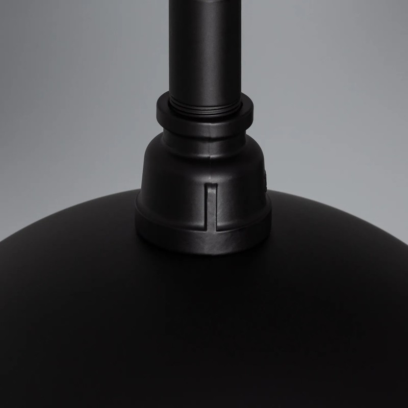 Górna część klosza Lampy Wiszącej Retro Loft Czarna 100cm 3xE27 Rivia