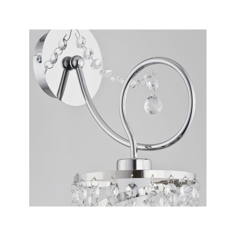 Kinkiet z kryształami chrom Kinkiet z kryształami chrom