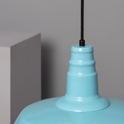 Trzon Lampy Wiszącej Retro Loft Błękitnej 36cm E27 Patrone