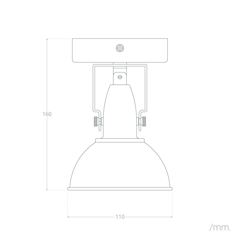 Kinkiet Retro loft Czarno złoty E14 Orte