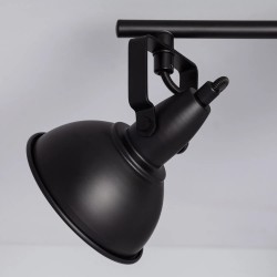 Klosz Lampy Sufitowej do jadalni Retro Loft Czarno złota 75cm 3xE27 Orte Klosz Lampy Sufitowej do jadalni Retro Loft Czarno złota 75cm 3xE27 Orte