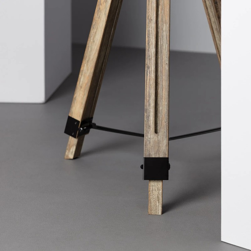 Nogi drewniane Lampy podłogowej Retro loft Czarnej Verde Nogi drewniane Lampy podłogowej Retro loft Czarnej Verde