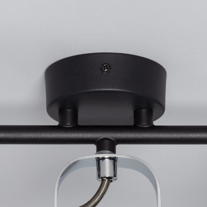 Mocowanie lampy sufitowej w kolorze czarnym