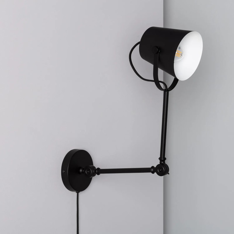 kinkiet nastawny na dwóch ramionach