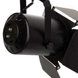 Tył reflektora czarnego z klapkami Tył reflektora czarnego z klapkami