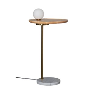 lampa podłogowa ze stolikiem