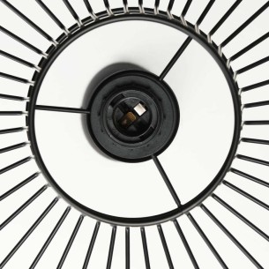 Czarna lampa na żarówkę Czarna lampa na żarówkę