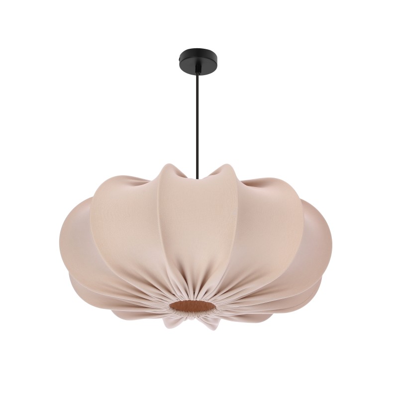 Lampa wisząca z abażurem frappe CAFEE 52cm czarny 1x40W E27