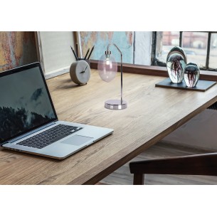 Lampa stołowa kolor chabrowy LUKKA 1