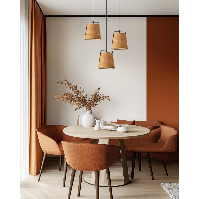 Milbury lampa sufitowa czarny 1x40W E27 abażur żółty
Dane techniczne do salonu nad stolik