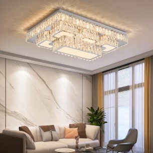 plafon duży led kryształowy sterowany pilotem plafon duży led kryształowy sterowany pilotem