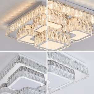 lampa kryształowa ze zmienną barwą światła do salonu lampa kryształowa ze zmienną barwą światła do salonu