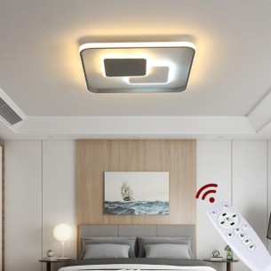 plafon led do sypialni lub salonu sterowany pilotem