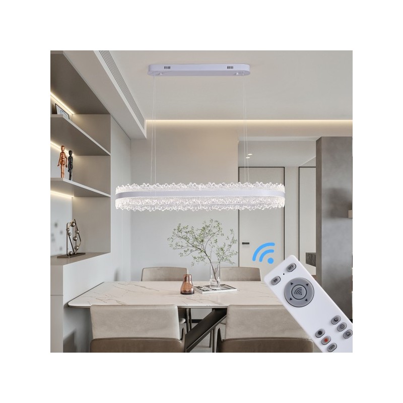 Lampa wisząca LED nad stół do jadalni