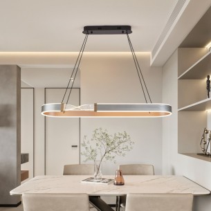Lampa wisząca nad stół do jadalni LED