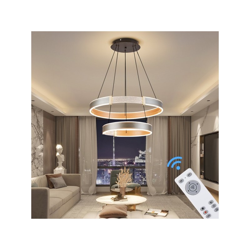 lampa wisząca długa led do salonu