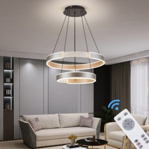 lampa led do salony z pilotem do sterowana