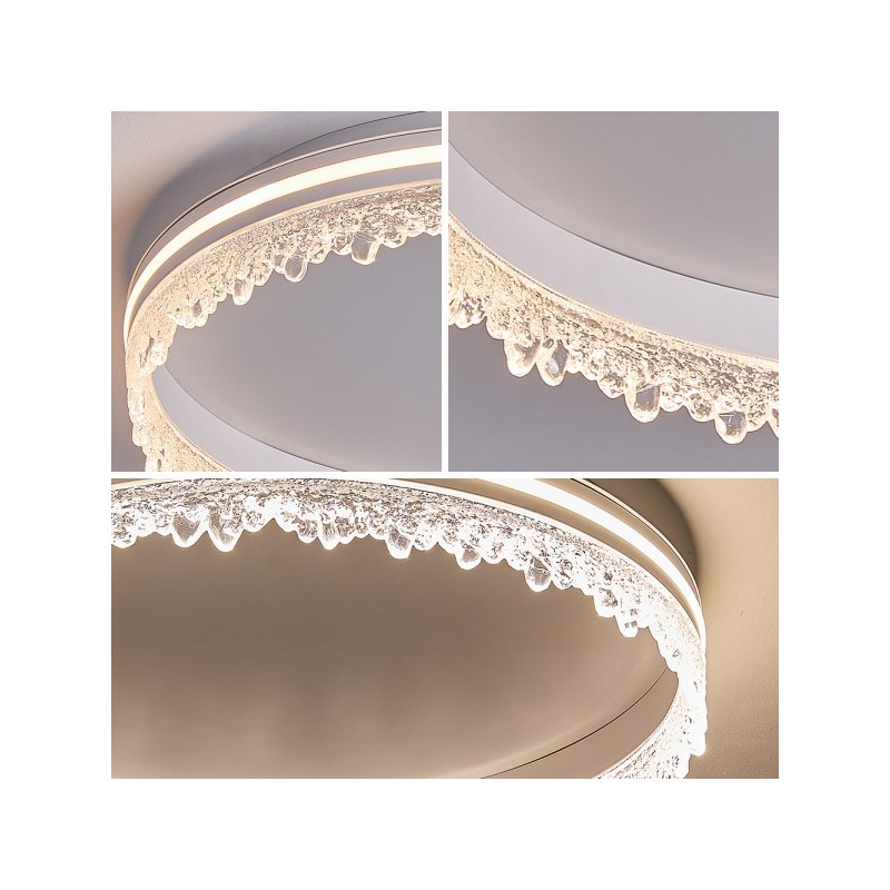 lampa sufitowa ze zmienną barwą światła