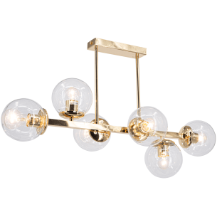 Lampa sufitowa nowoczesna złota