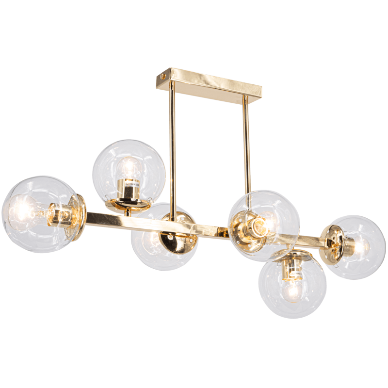 Lampa sufitowa nowoczesna złota Lampa sufitowa nowoczesna złota