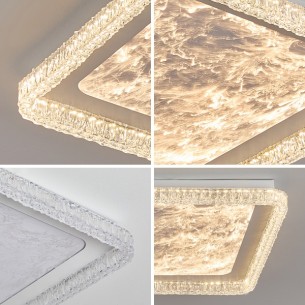 lampa sufitowa biała nowoczesny styl na pilota lampa sufitowa biała nowoczesny styl na pilota