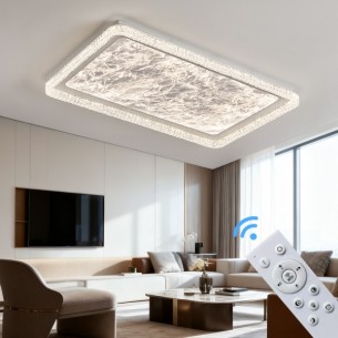 Lampa sufitowa led sterowana pilotem do salonu nowoczesny styl Lampa sufitowa led sterowana pilotem do salonu nowoczesny styl