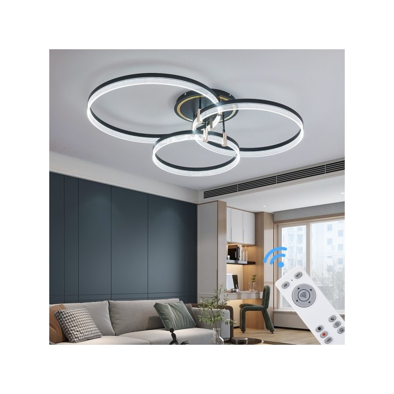 Lampa sufitowa led smart home inteligentne oświetlenie