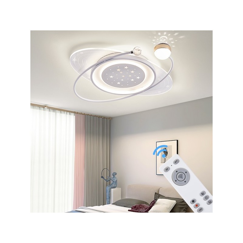 Nowoczesny plafon do pokoju dziecka inteligentne oświetlenie smart home