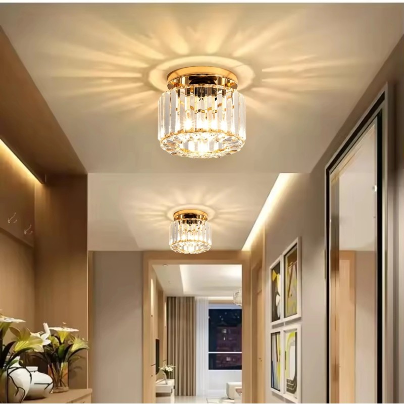 lampa sufitowa plafon złoty do korytarza przedpokoju lampa sufitowa plafon złoty do korytarza przedpokoju