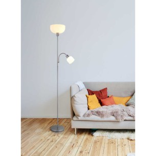 lampa podłogowa regulowana do salonu