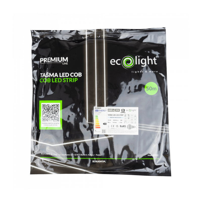 Taśma led na rolce 12v 50m