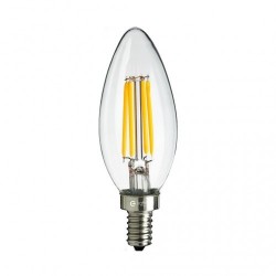 Żarówka Filamentowa LED 4W Świeczka E14 2700K | EKZF990