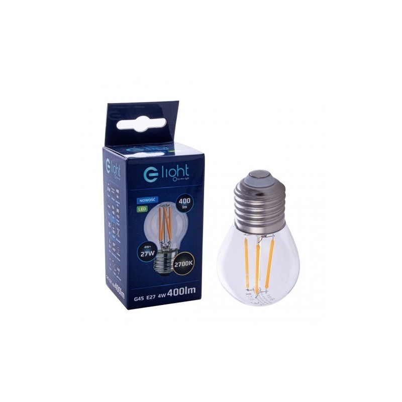 Żarówka Filamentowa LED 4W E27