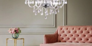 Żyrandol kryształowy - jak dobrać do wnętrza